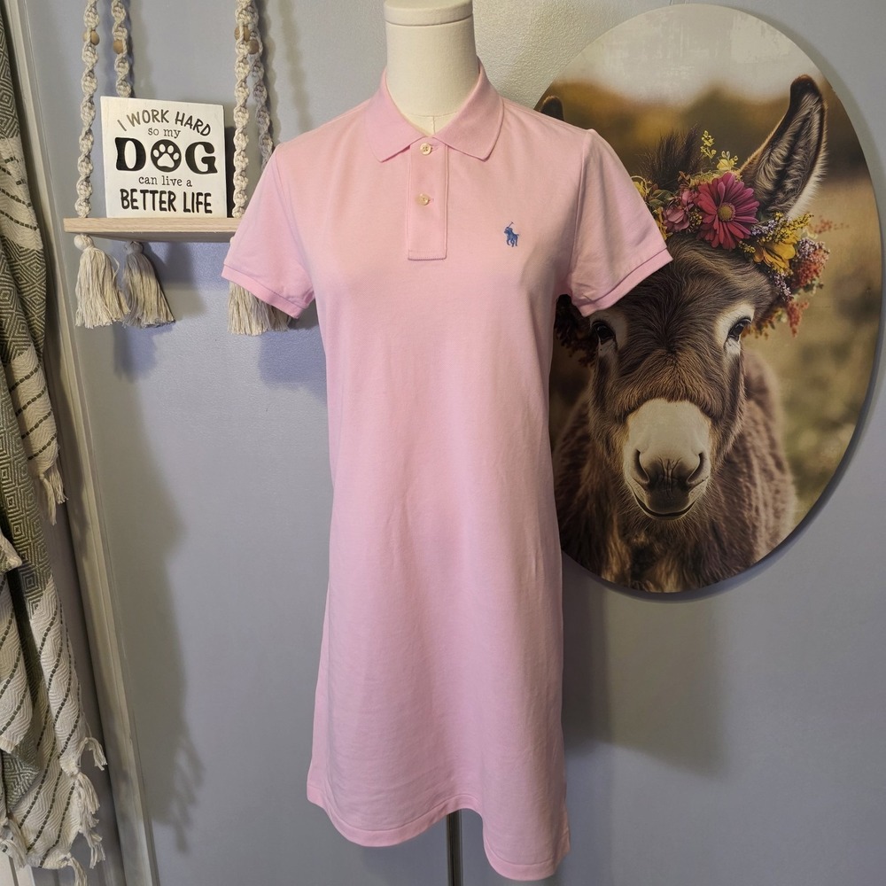 Polo Ralph Lauren Mesh Mini Dress Size S Sporty Tennis Preppy Country Club